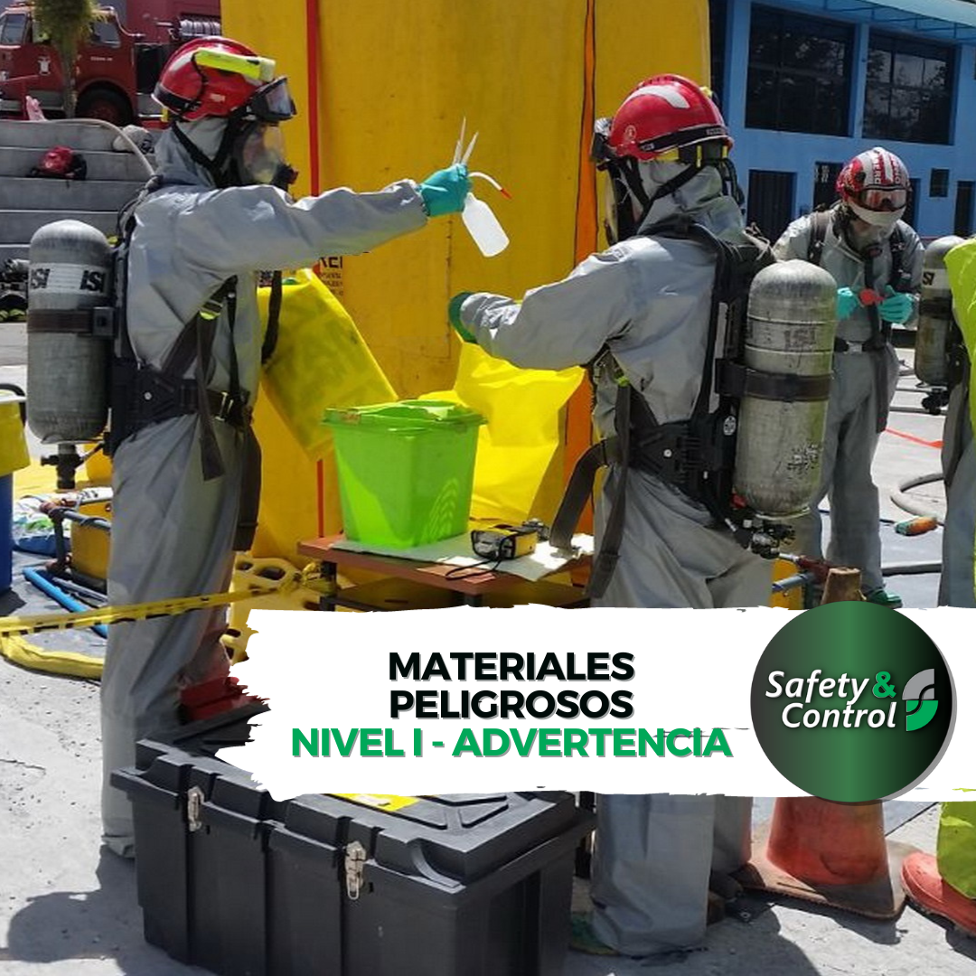 Materiales Peligrosos / Nivel I - Advertencia (2 horas)