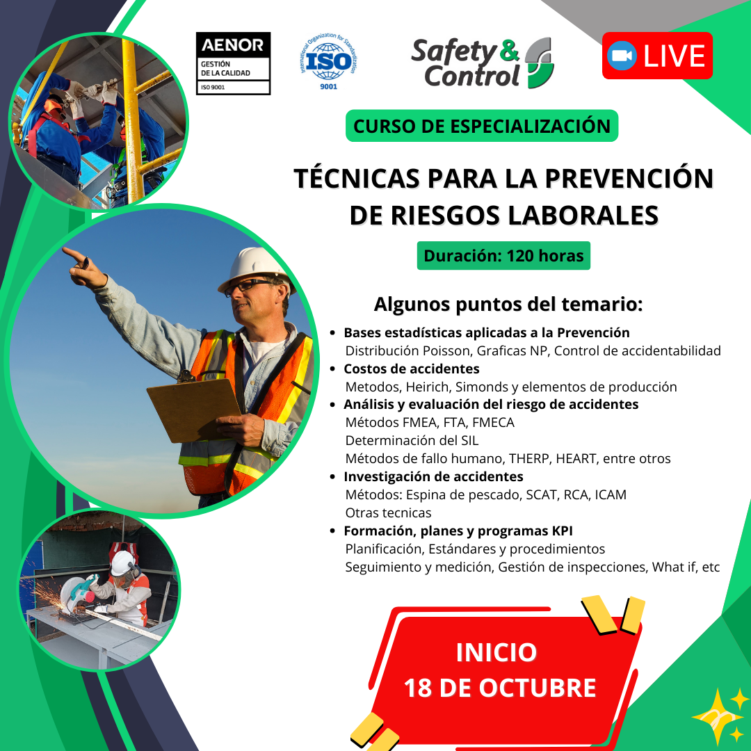 Técnicas para la Prevención de Riesgos Laborales