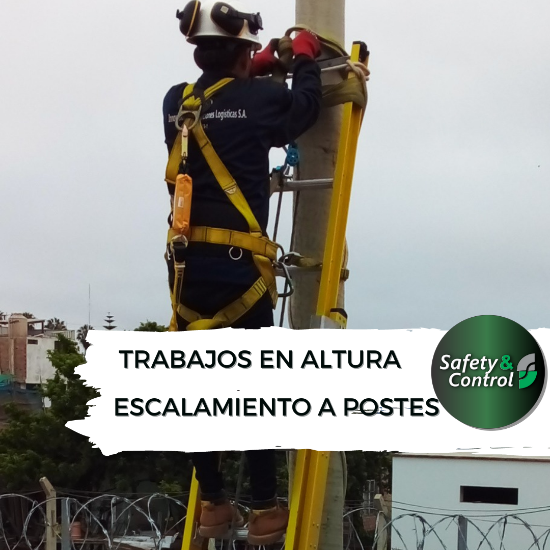 Trabajos en Altura y Escalamiento a Postes (4 horas)