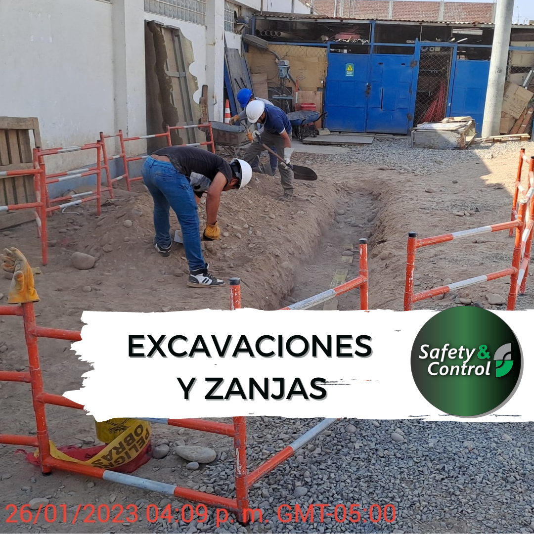 Excavaciones y Zanjas - ENEL (4 horas)